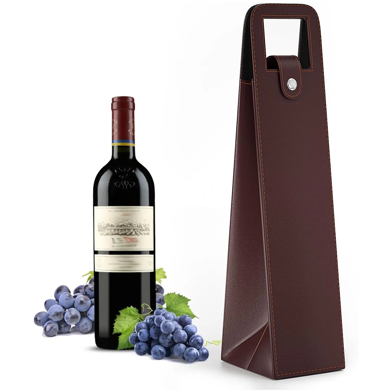 Pu Leather Wine Bags 5