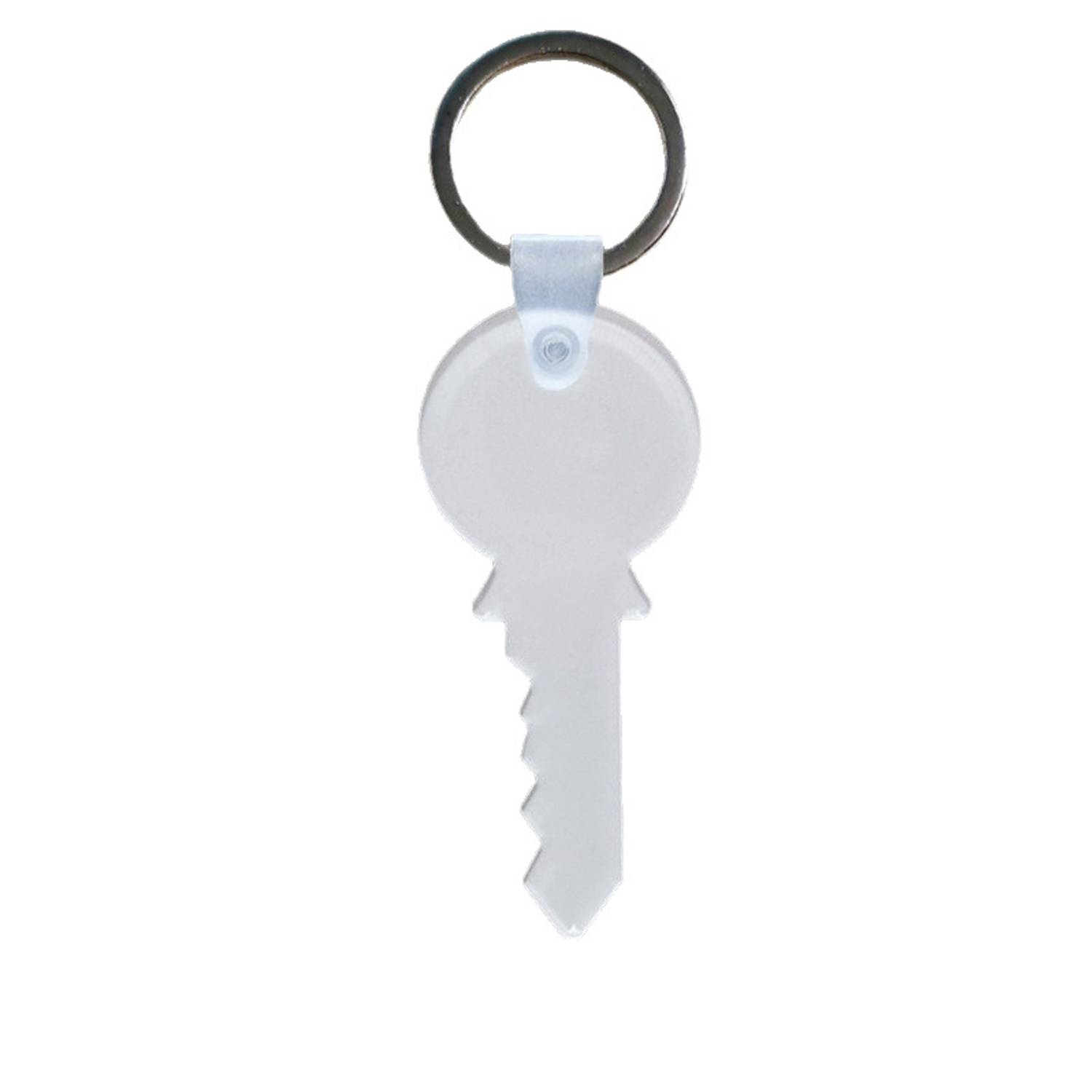 Custom Acrylic Key Shaped Keychain 3