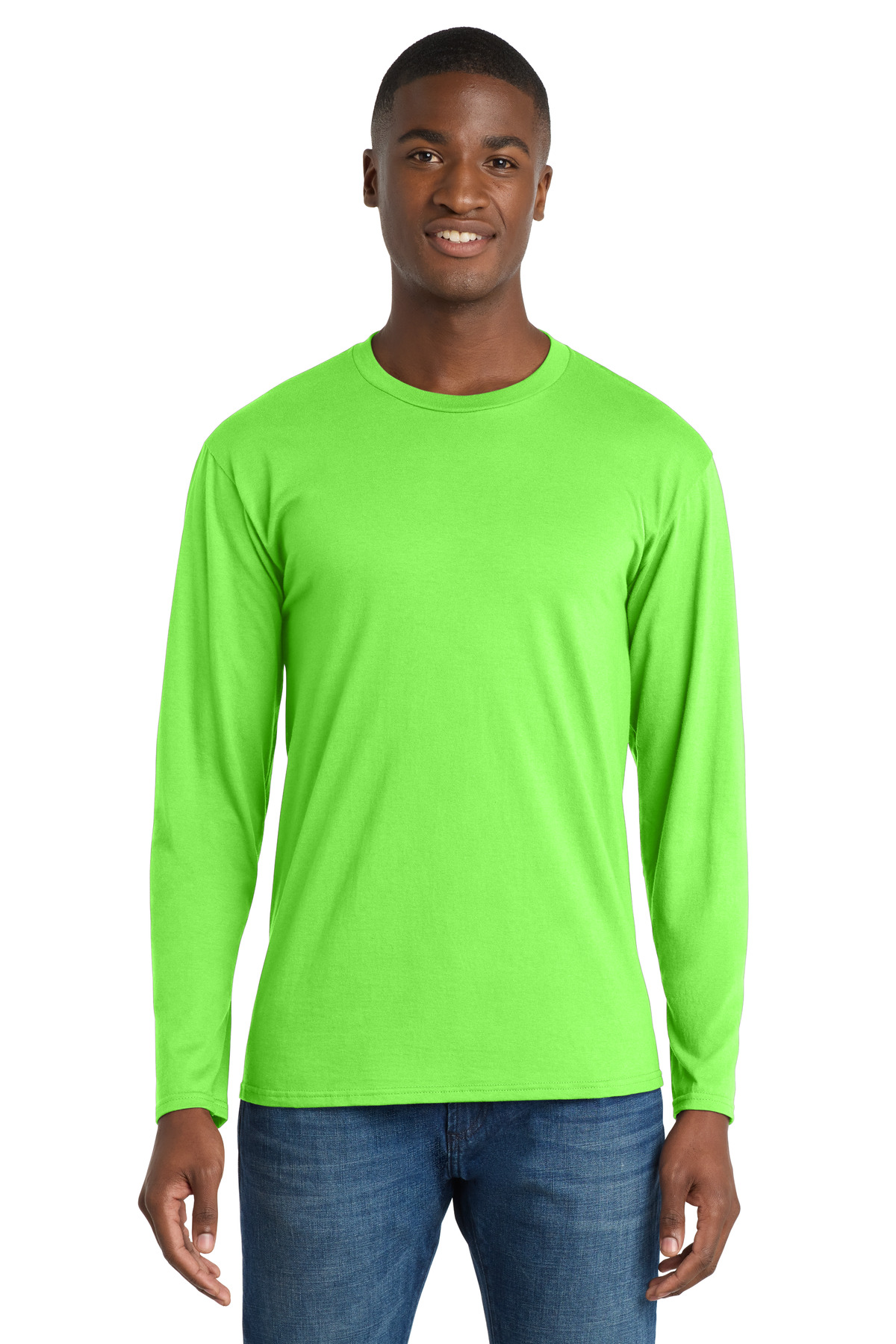 Port & Co Long Sleeve Fan Favorite Tee. PC450LS 28