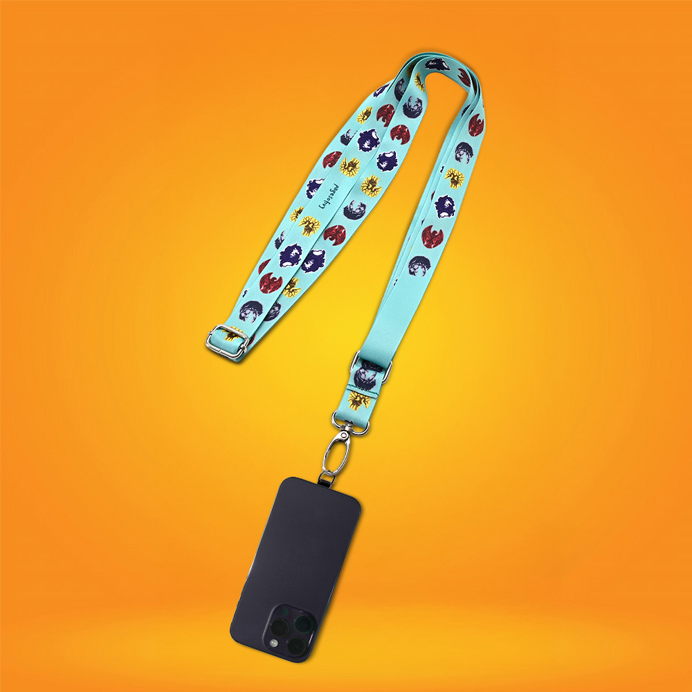 5/8 " Polyester Adjustable Cell Phone Lanyard