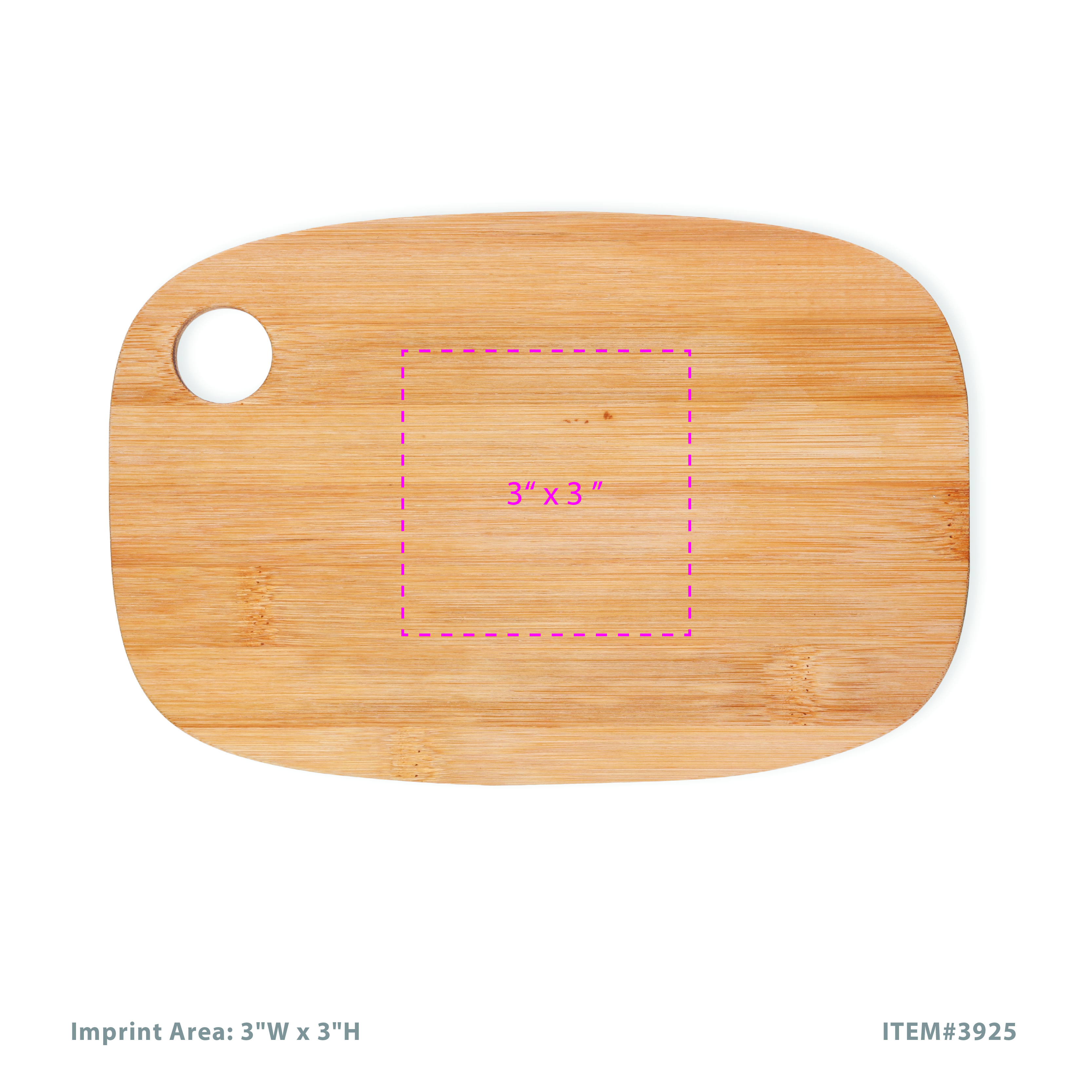 True® Morsel Small Bamboo Cheese Board 1