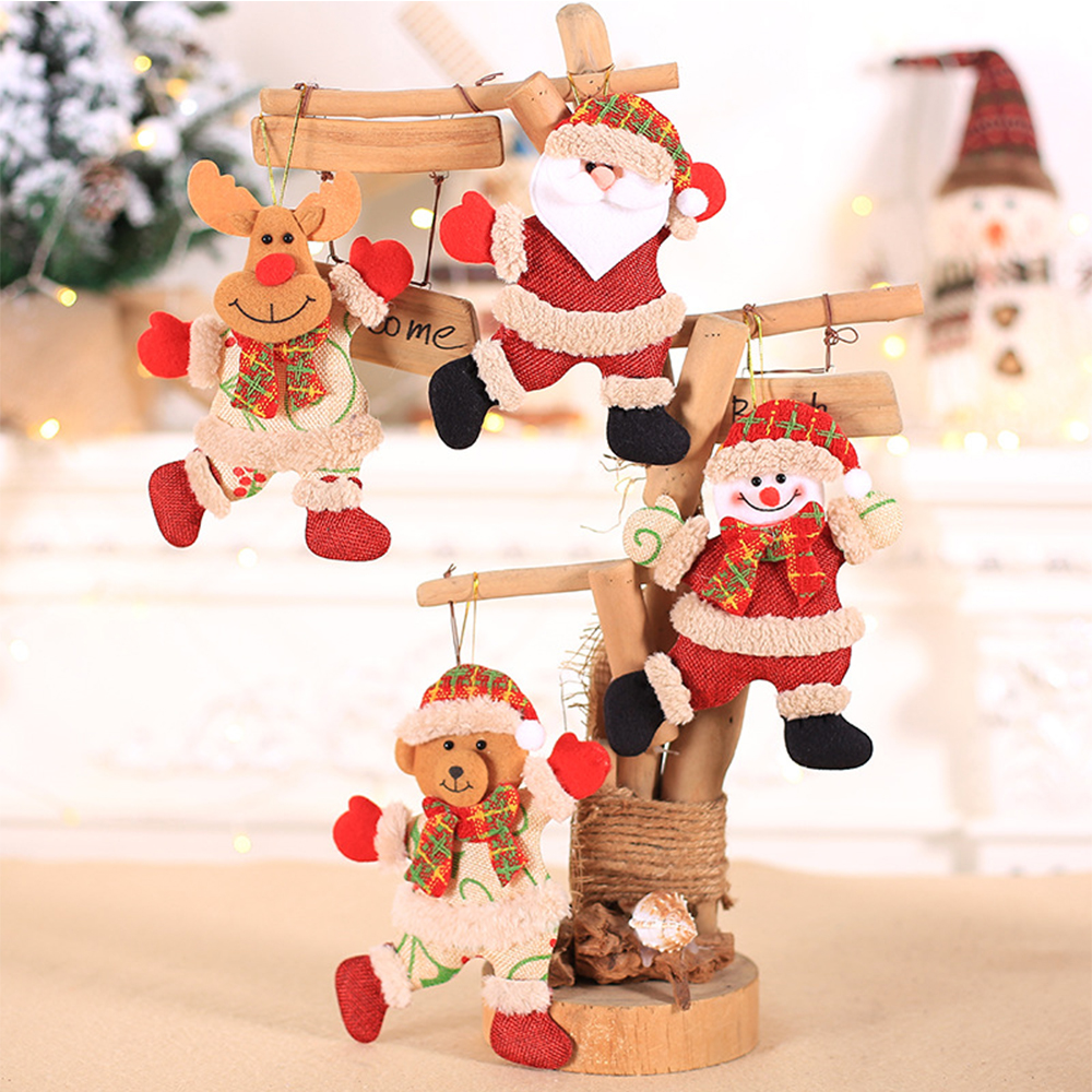 Christmas Santa Claus Doll Pendant 2