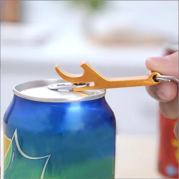 Aluminum Bottle Opener With Key Ring 5