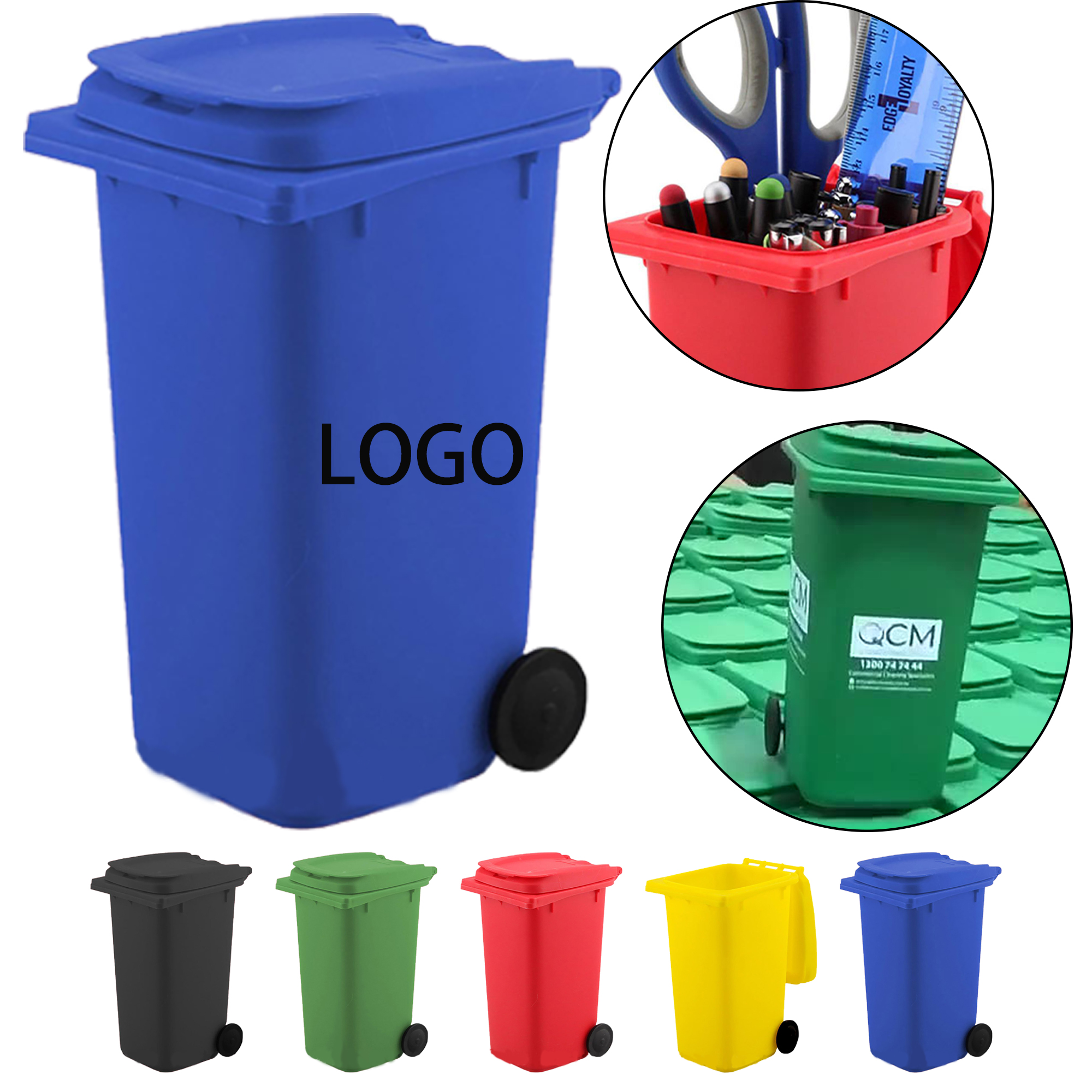 Trash Can Pen Holder 2