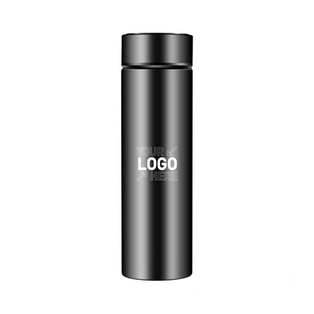 Water Bottle with LED Temperature Display