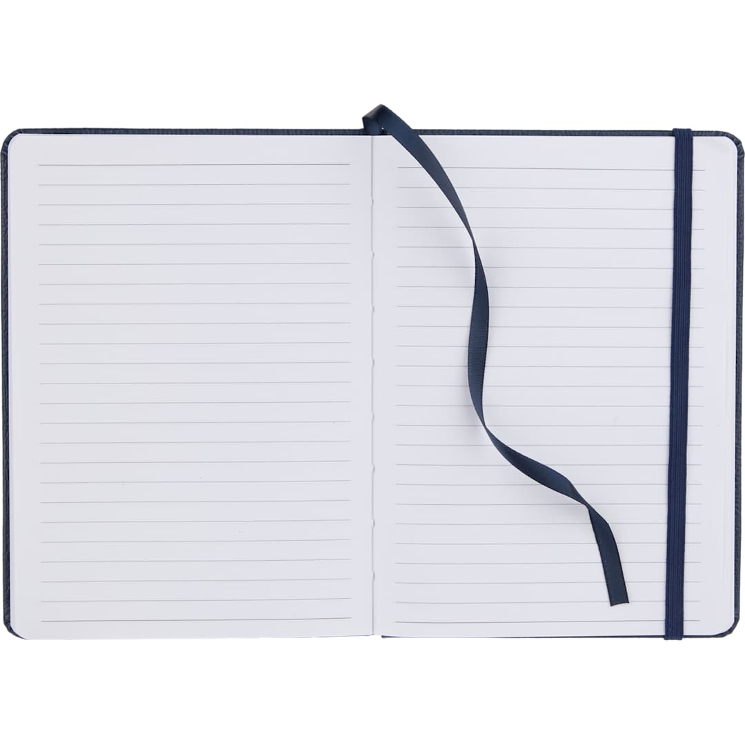 5” x 7” FSC® Recycled Pebble Hard Bound Journal 74