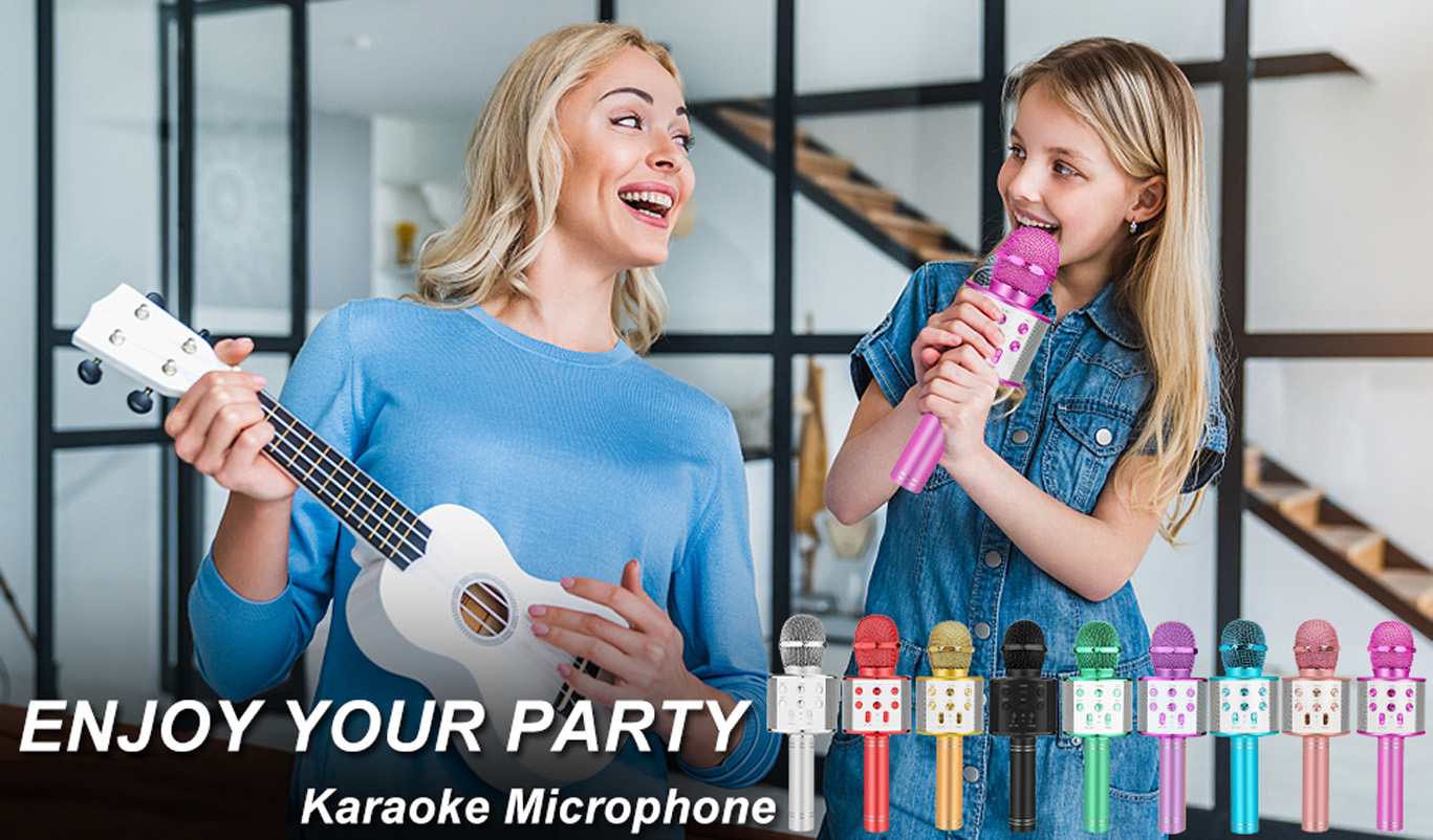 Promotek iBank® Bluetooth Karaoke Microphone 2