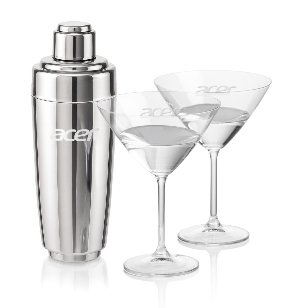 Pescara Shaker & Coleford Martini Set