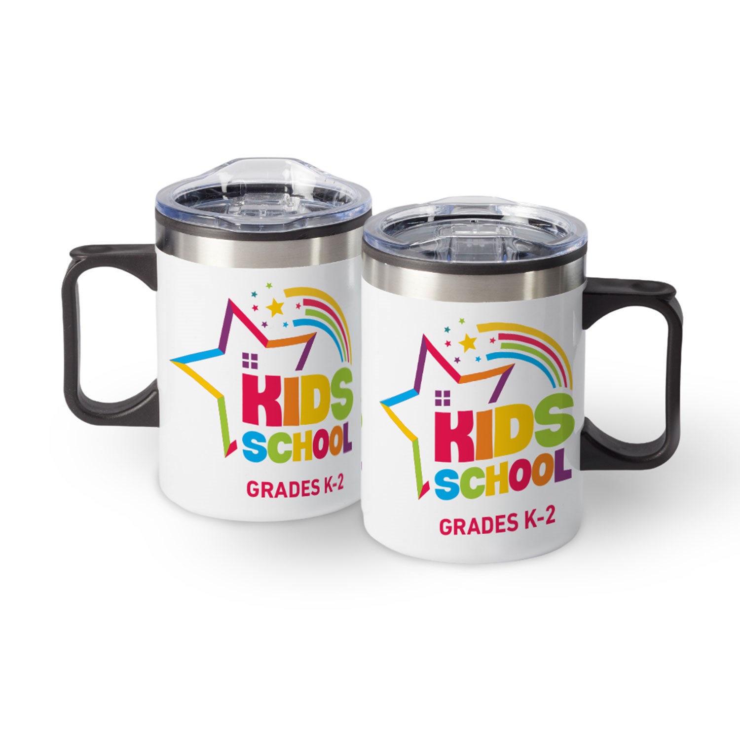 On The Go 14 oz Stainless Steel Travel Mug with Lid 2
