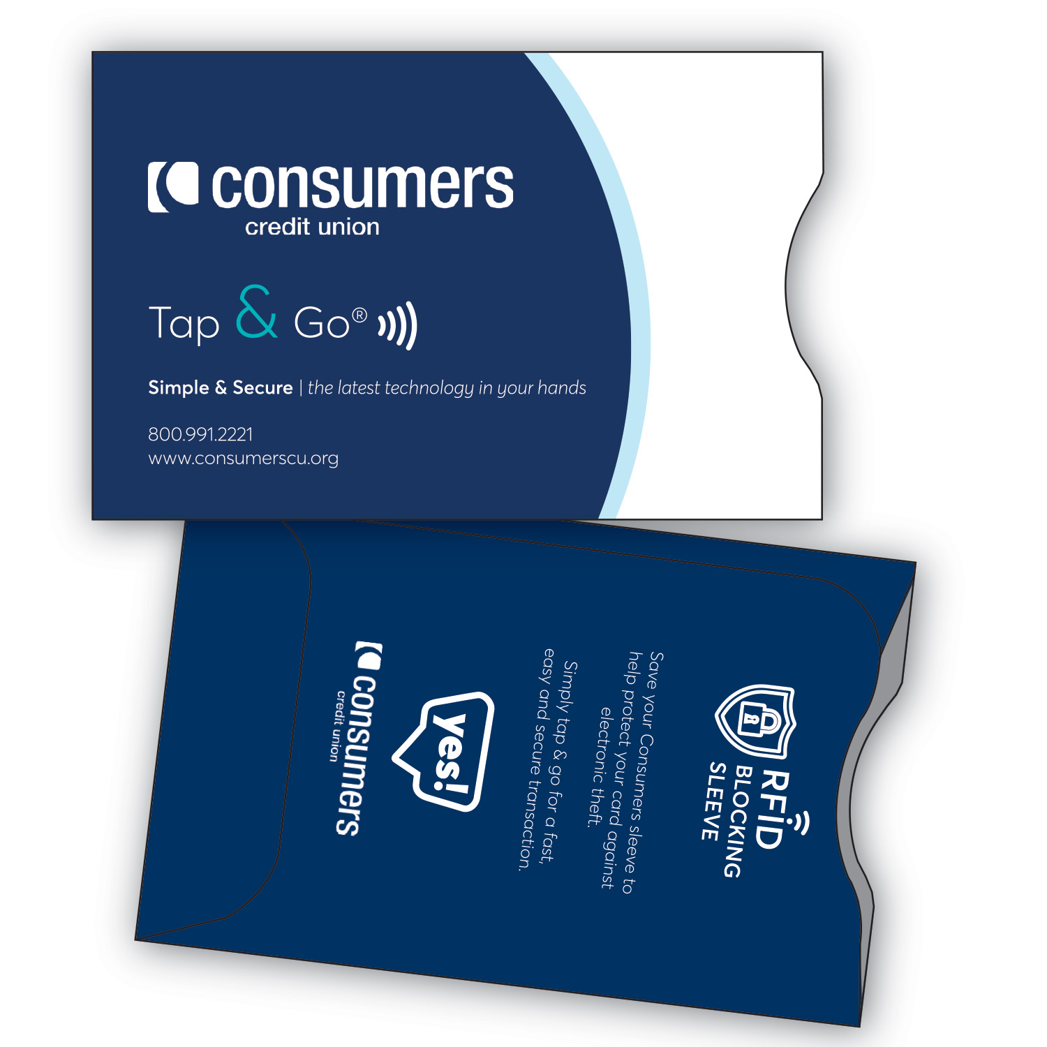 RFID Tyvek Sleeve/4 Color Print 1