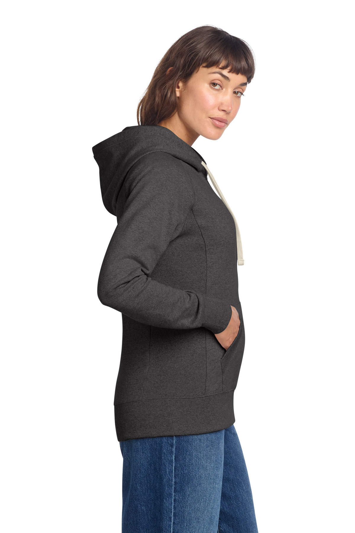 District Women's Re-Fleece Hoodie DT8101 18