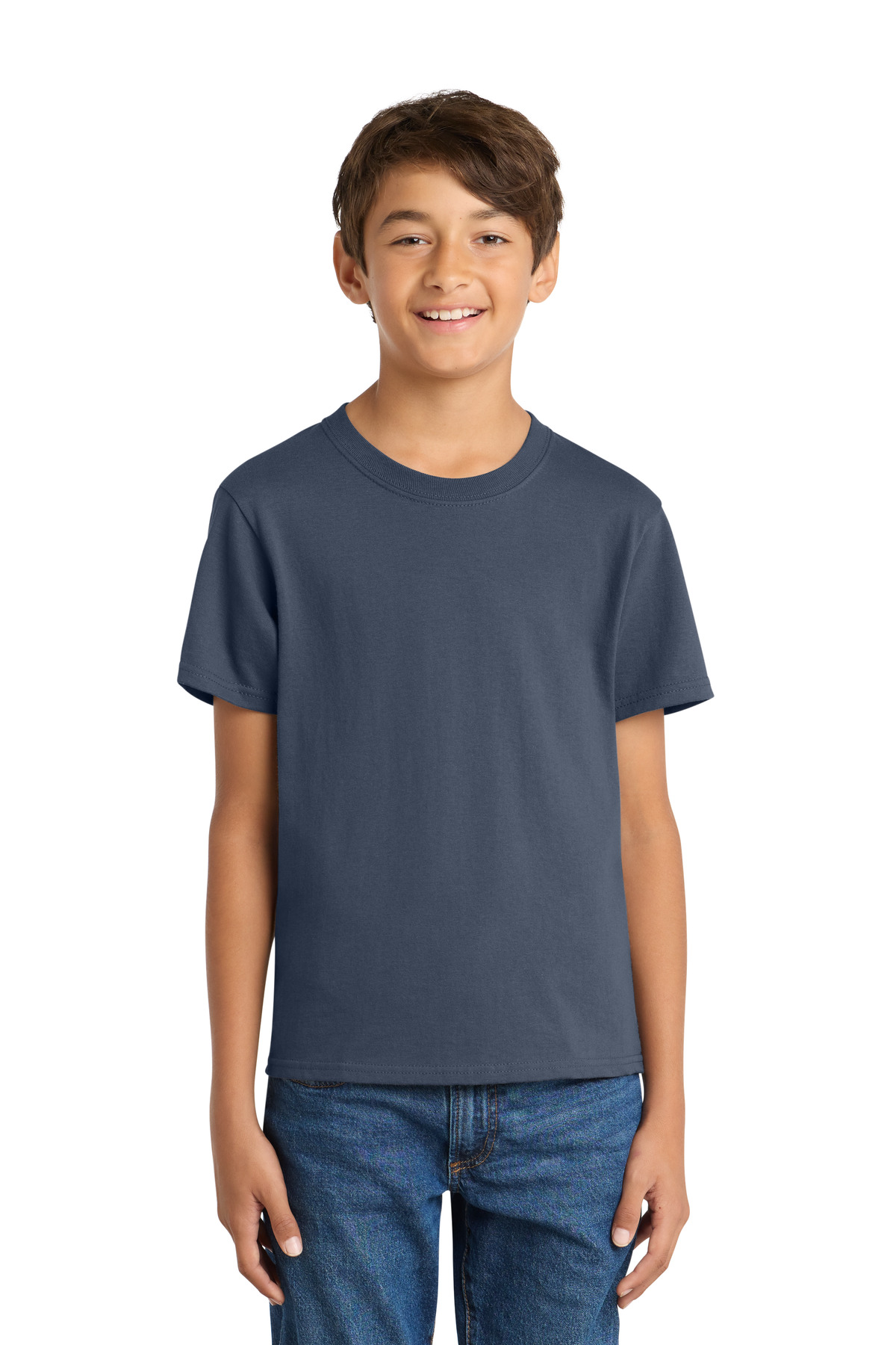 Port & Co Youth Core Cotton Tee. PC54Y 235