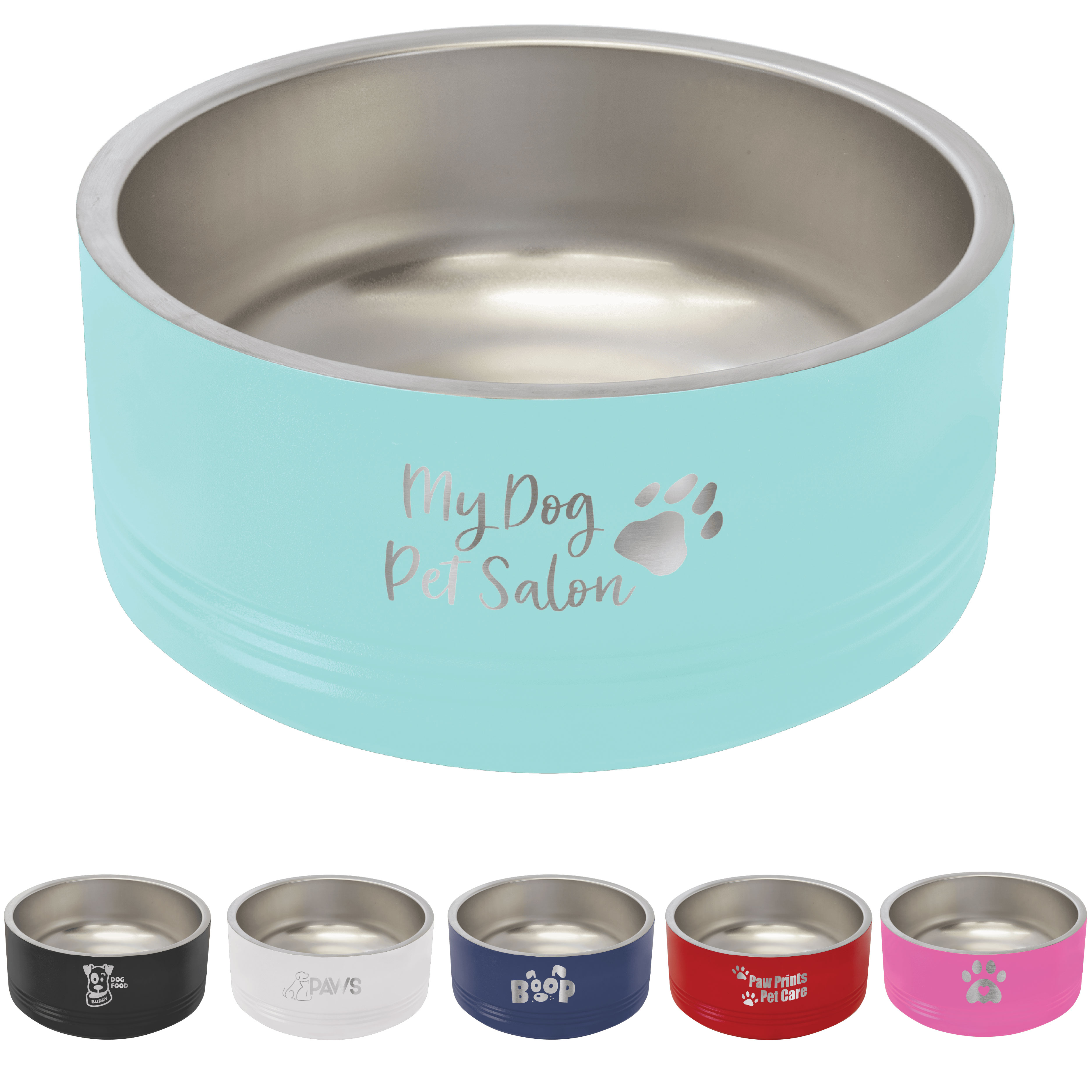 Polar Camel 32oz Black Pet Bowl 6
