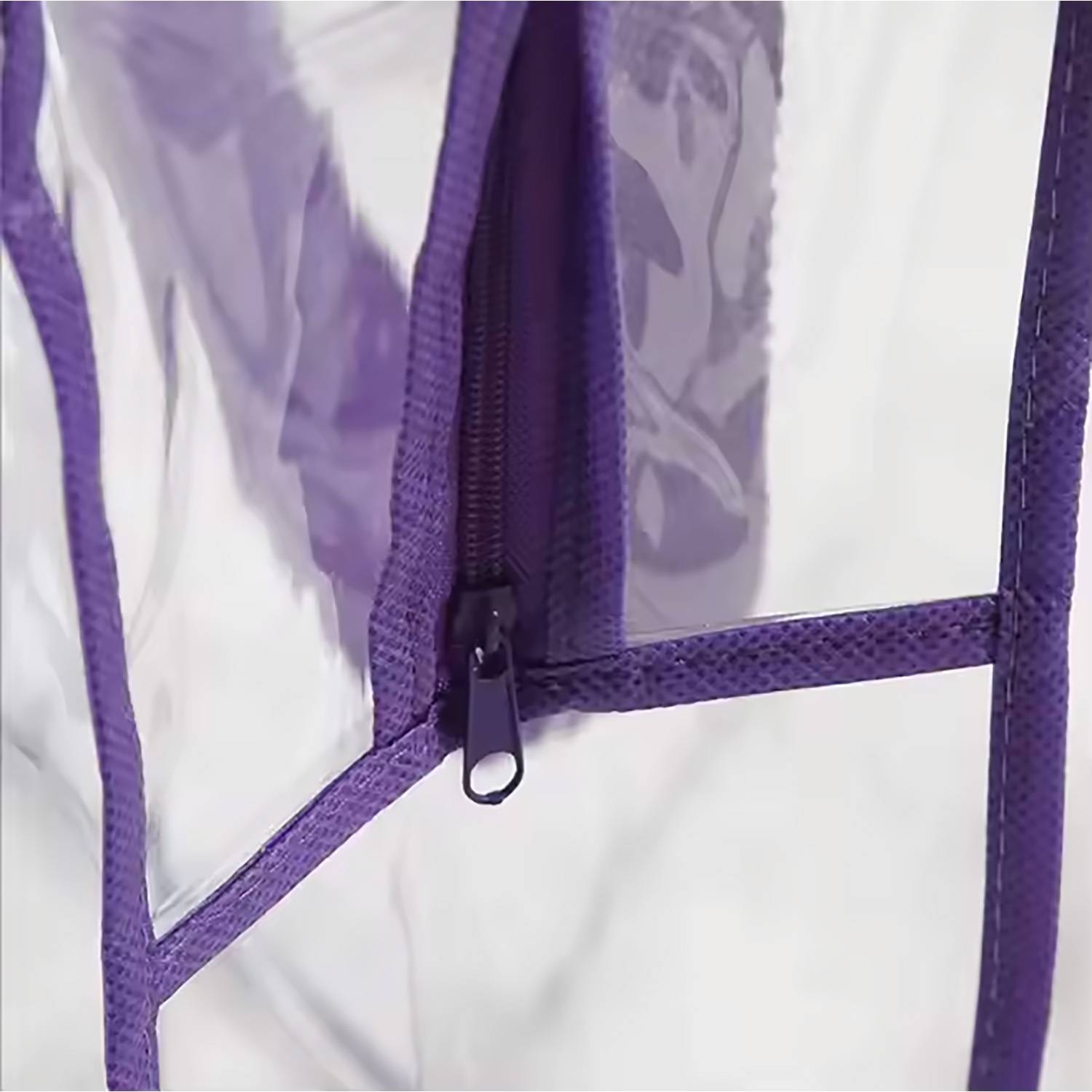 Transparent PVC zipper bag 6