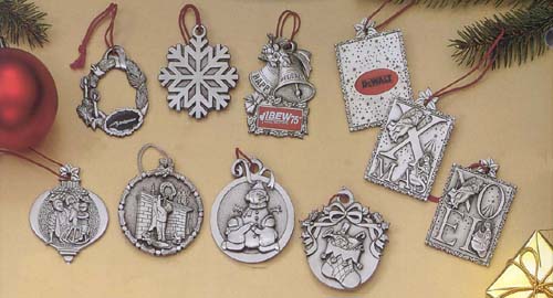 3D Pewter Ornaments 1