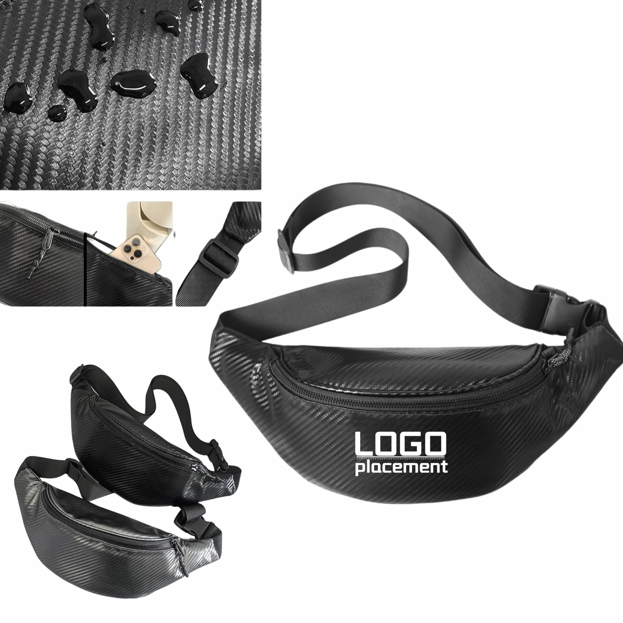 Fresh Casual Minimalist Textured Crossbody Bag