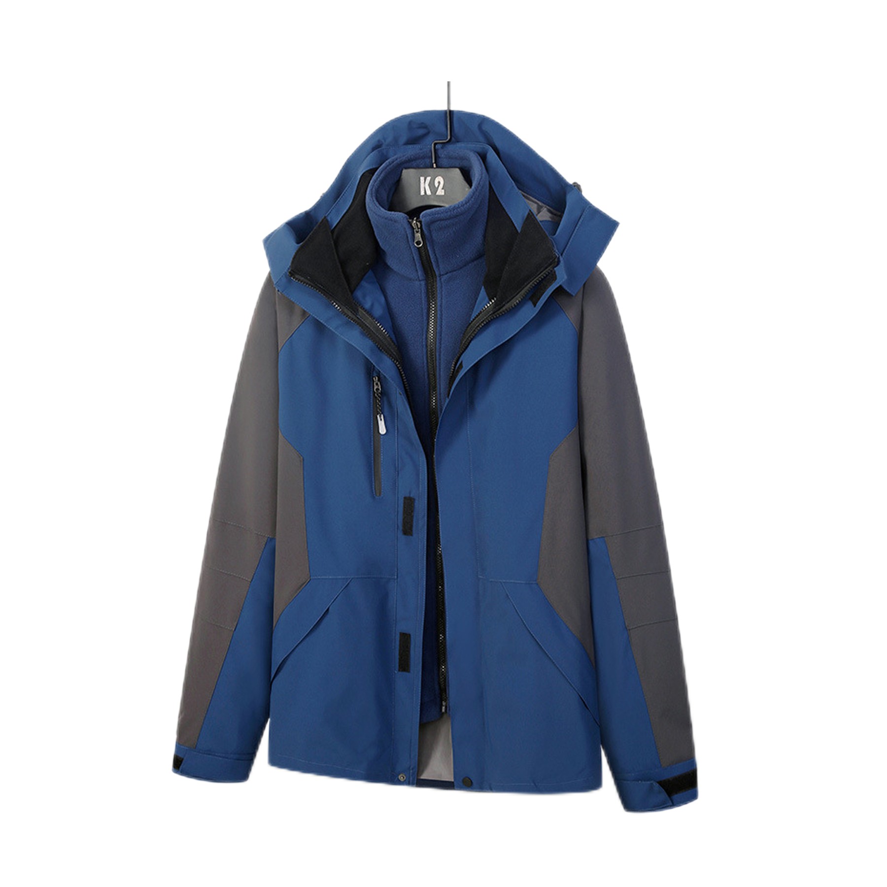 Waterproof Ski Jacket Hooded Windbreakers 4
