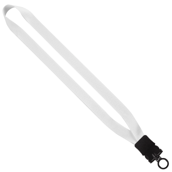 3/4" rPET Dye-Sublimated Waffle Weave Lanyard with Plastic Snap-Buckle Release 2