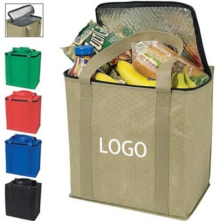 Zippered Insulated Grocery Tote 1
