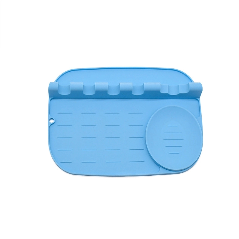 Spoon Fork Knife Pad Holder with Plate 6