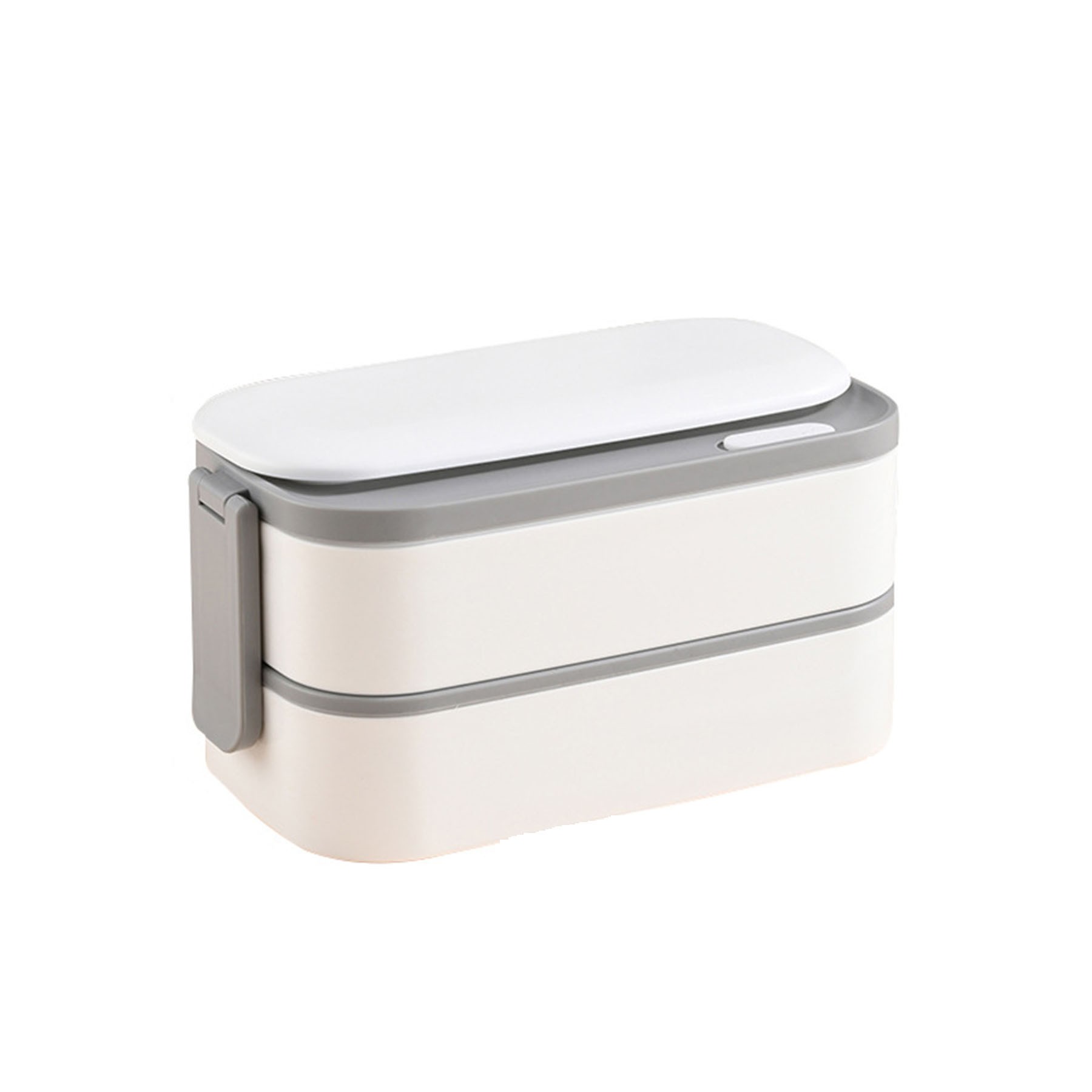 Household Microwave Multi Grid Tableware Lunch Box 5