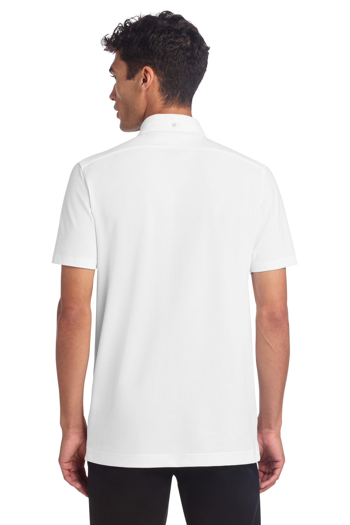 Mercer+Mettle Stretch Pique Full-Button Polo MM1006 25