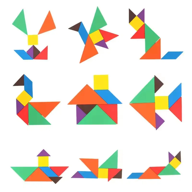 Wooden Tangram/Puzzle 3