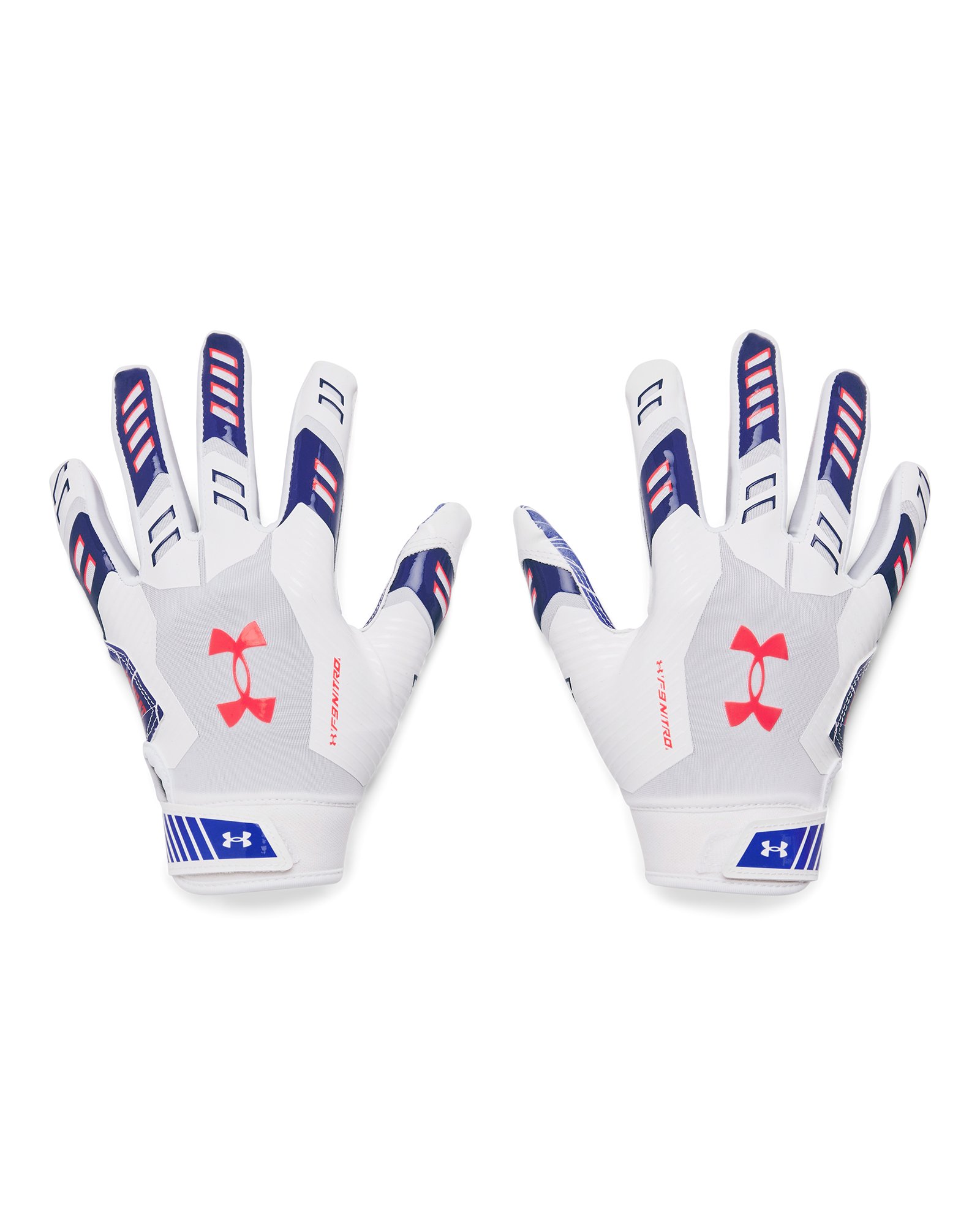 UA F9 Nitro Printed Boys' Football Gloves 2