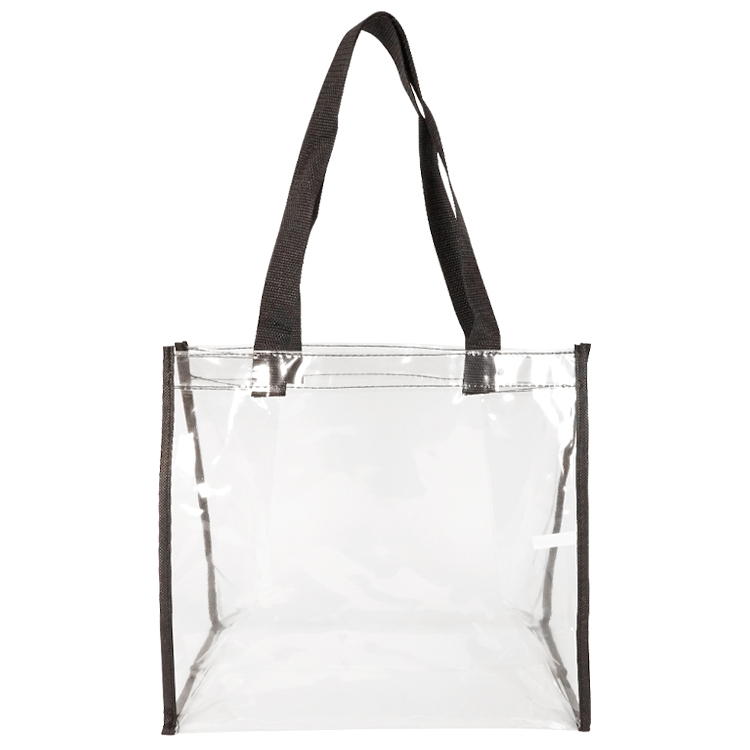 Coronado Clear Open Top Tote, custom tote bag with logo imprint 16