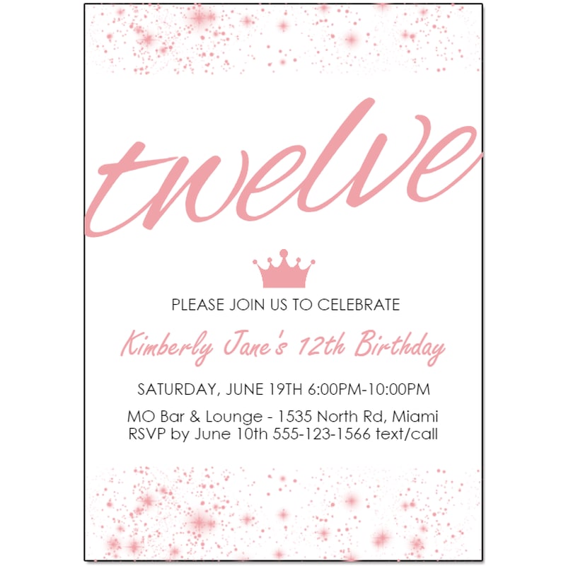 Custom Full Color 5 X 7 Inch Invitation Cards 77