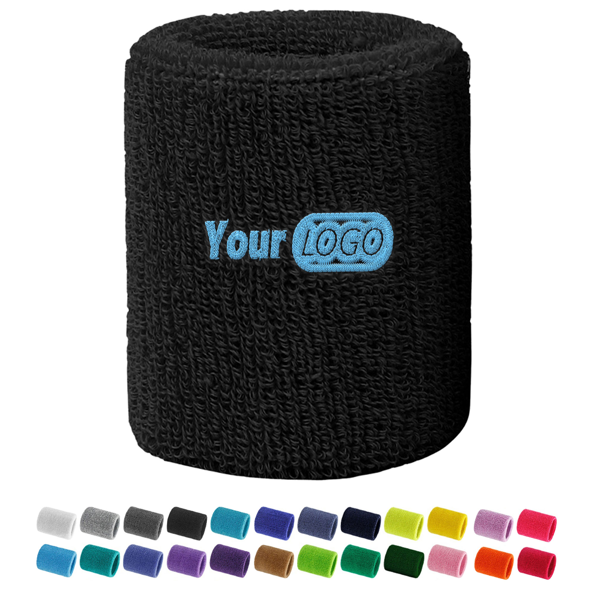 Athletic Cotton Wristbands 2