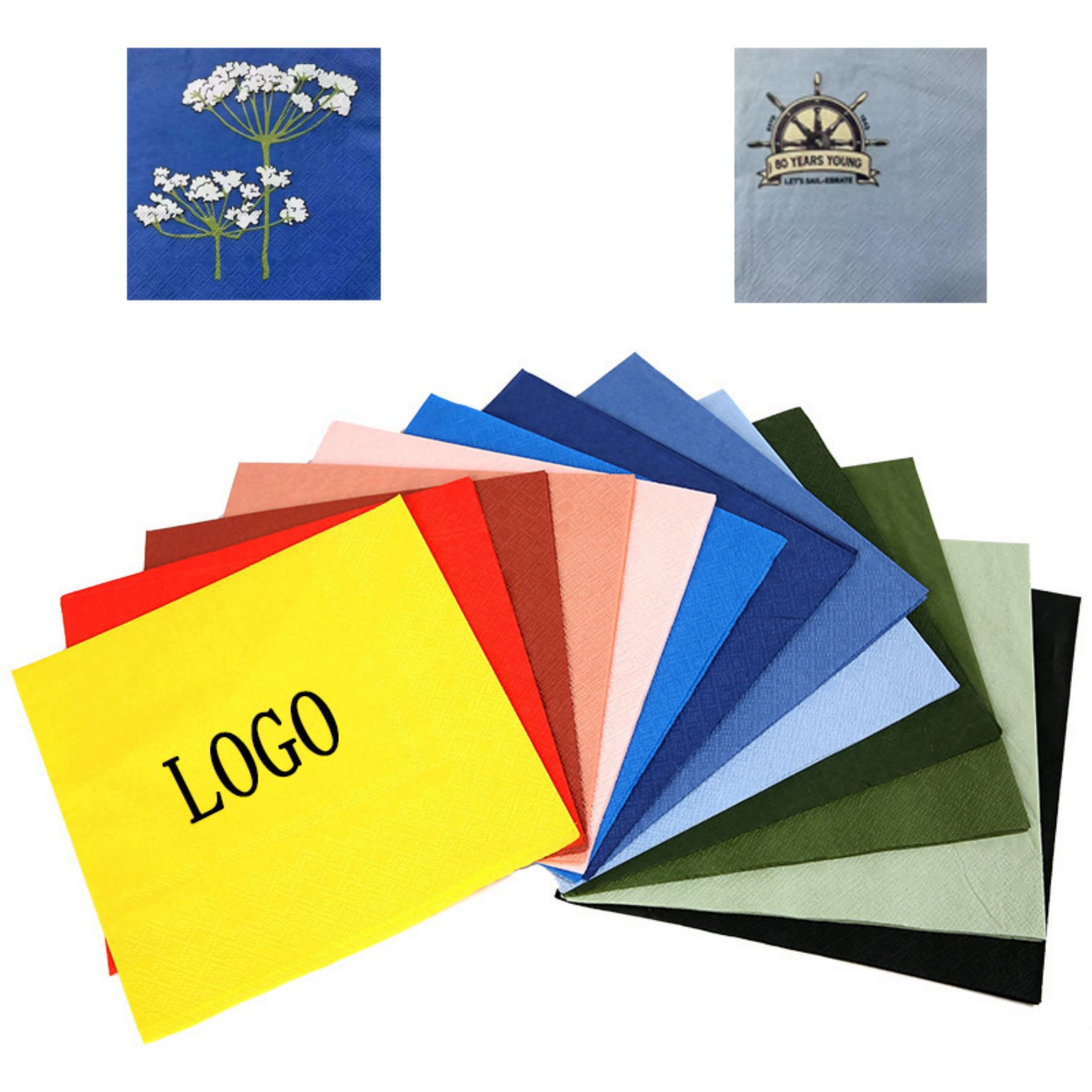 Small Beverage Napkins 5X5 1