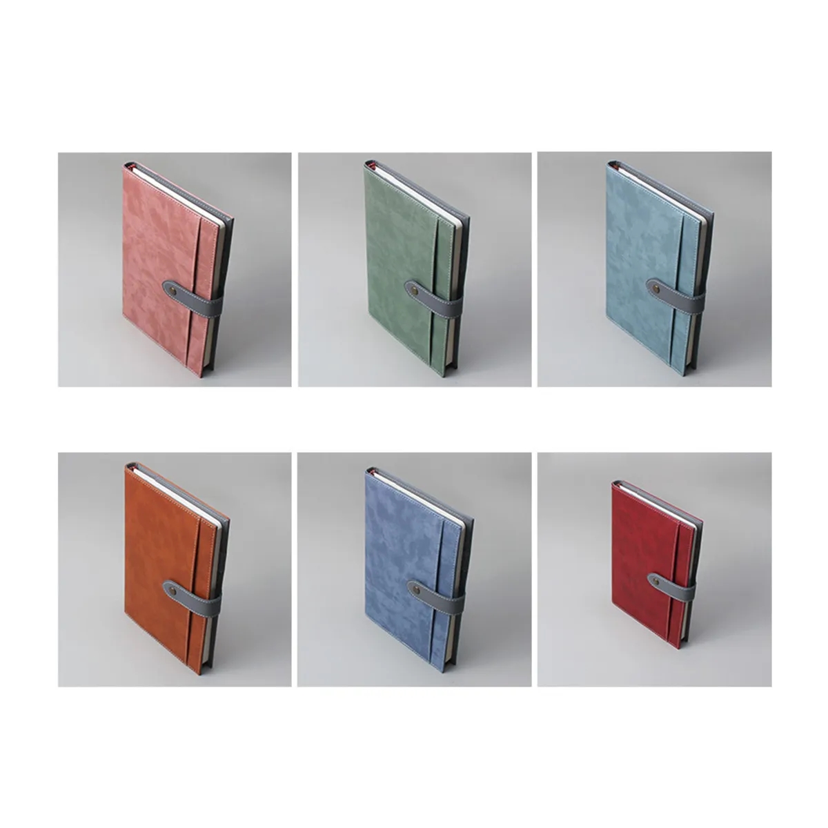 Business Travel Pocket with Magnetic Buckle Notebook 3