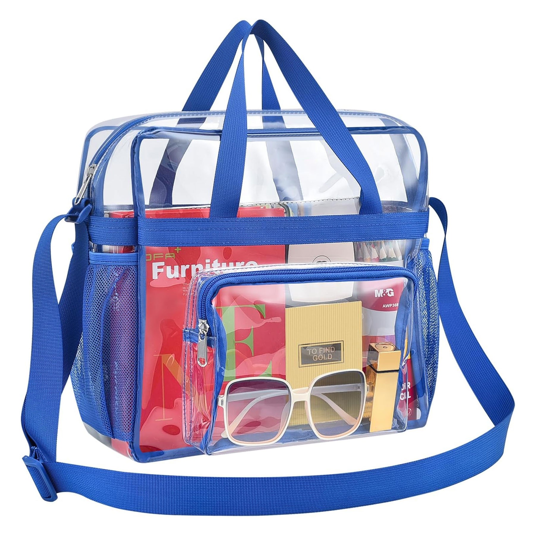 Clear Tote Lunch Bag 9