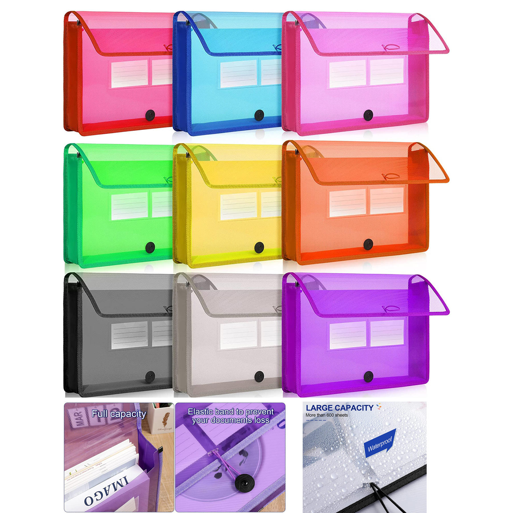 File Folder Organizer Document Holder 2