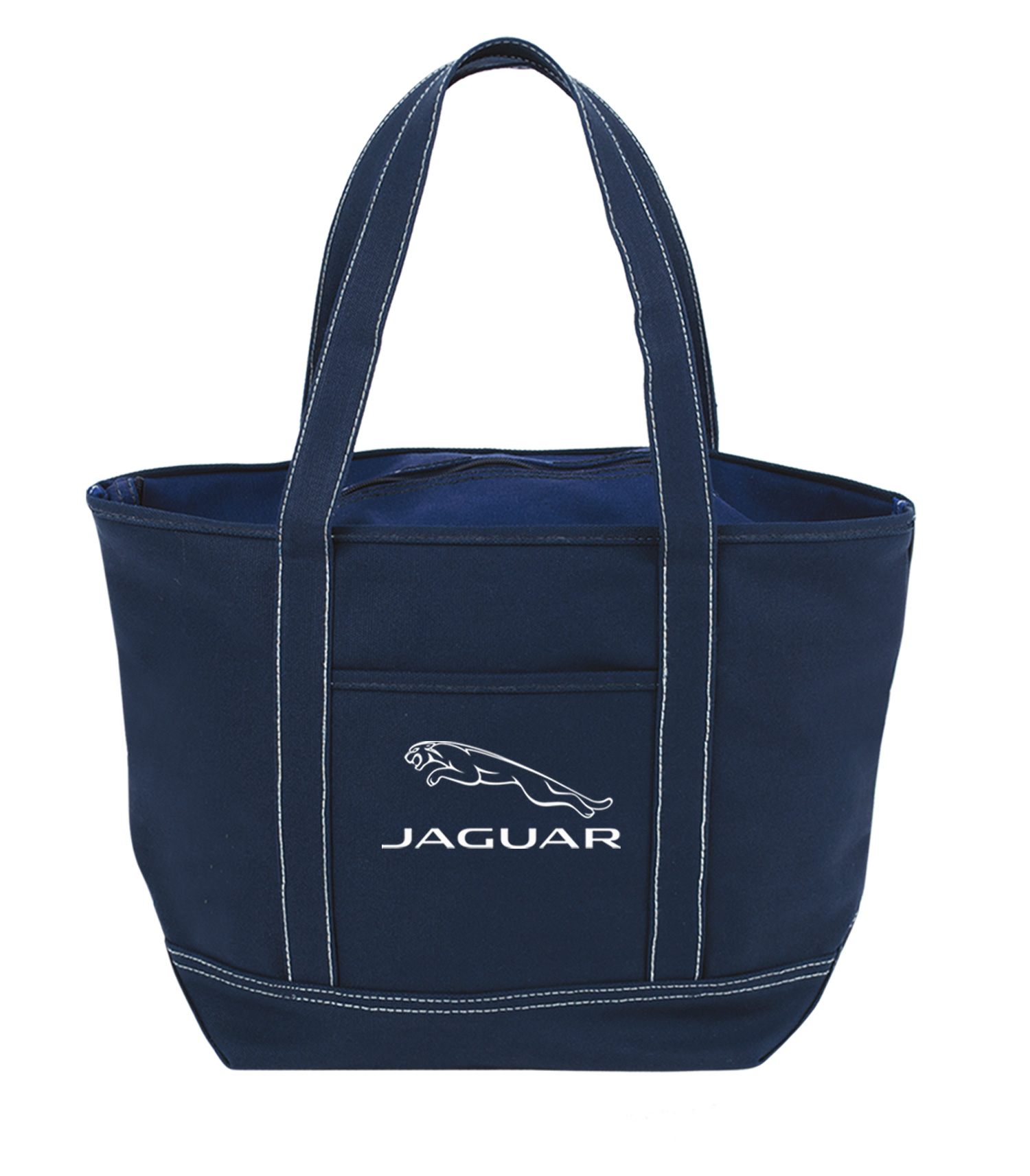 Sailway Solid Zippered Tote Bag 4