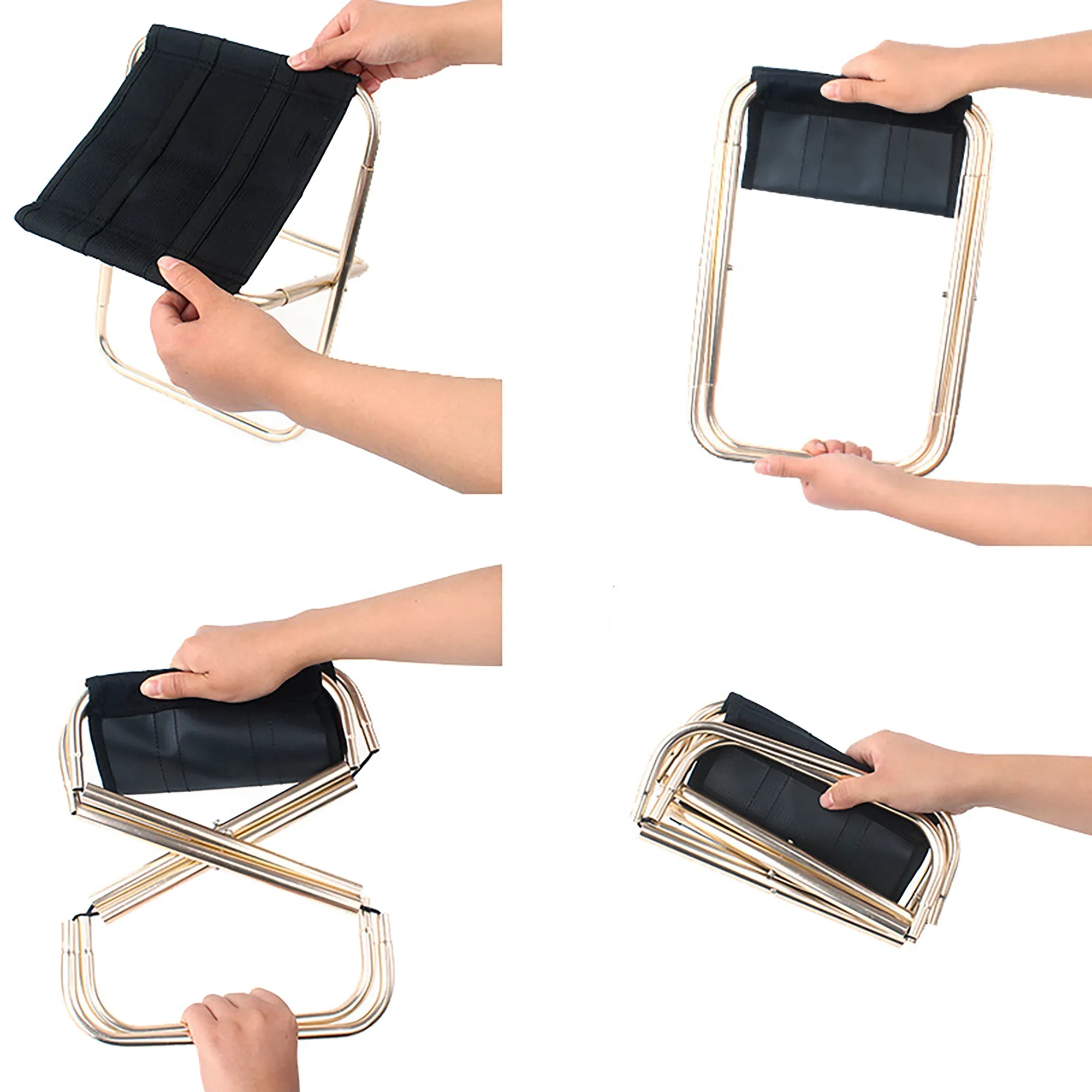 Portable Outdoor Chairs Folding Camp Stool 2