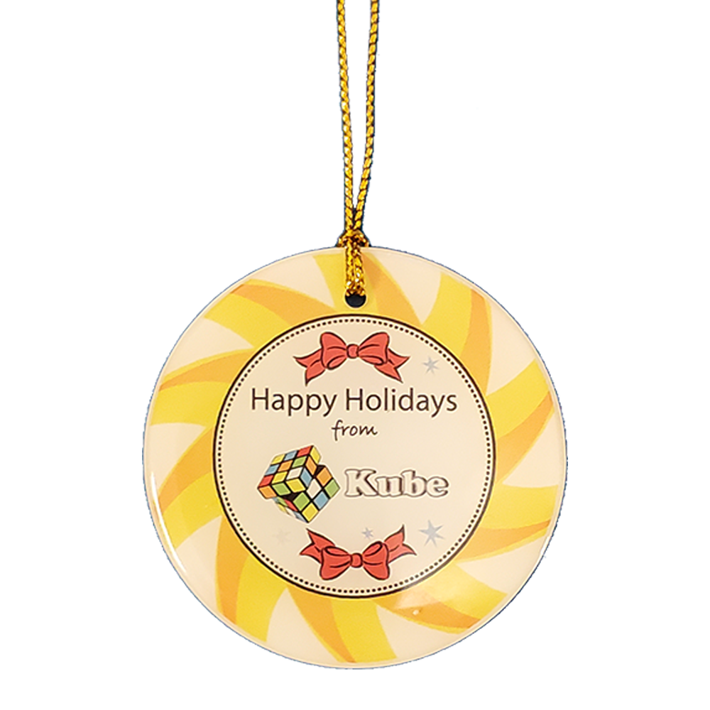 Custom shaped Holiday / Christmas Ornament / Charm / Tag (Single Sided) from 3.1 - 4 Sq. In. 3