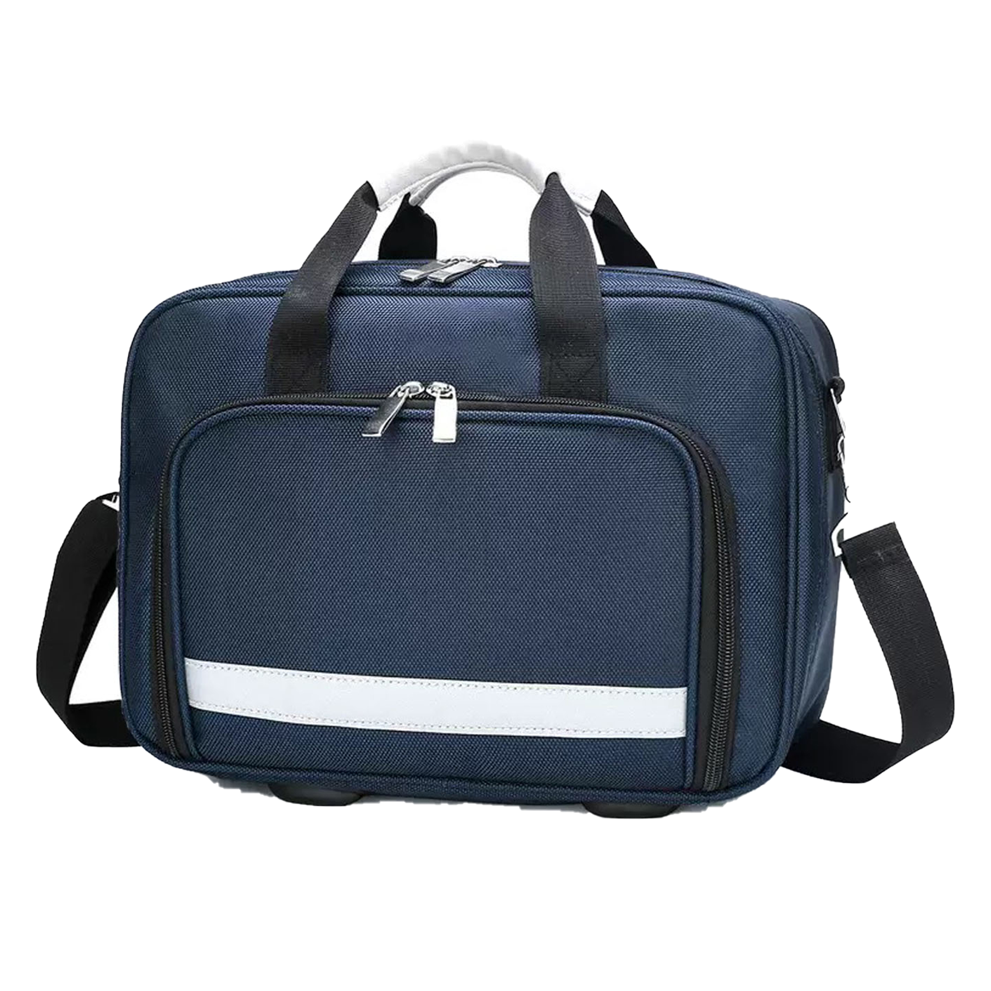 Custom Emergency Medical Bag with Reflective Strip 6