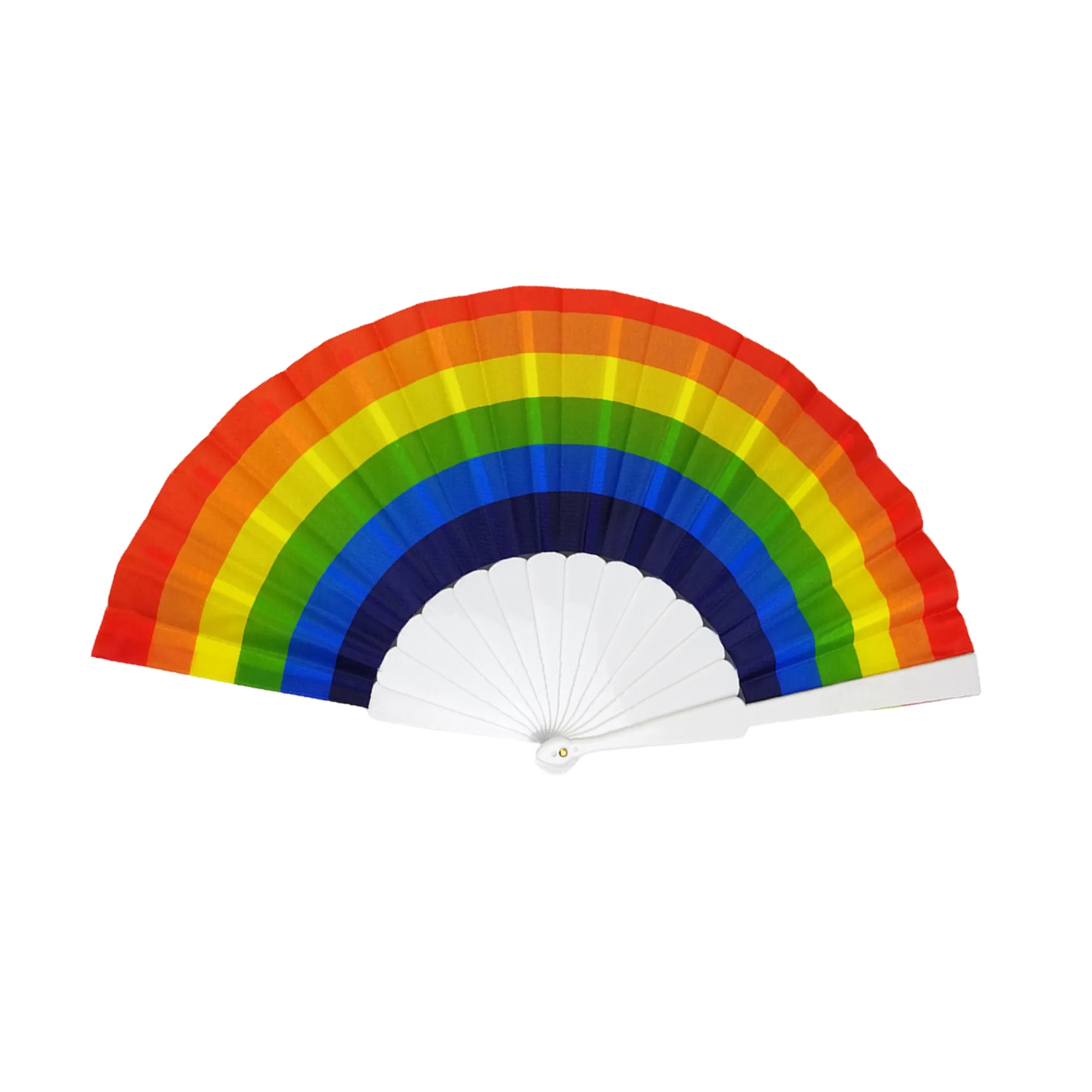 Vibrant Colorful Wedding Fan 5