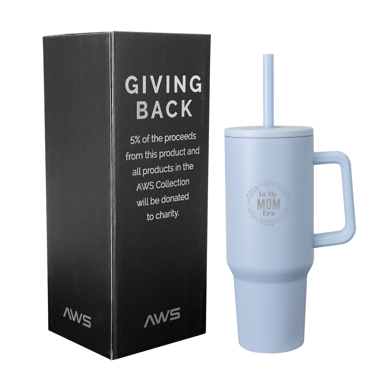 40 Oz. AWS Jackson Intrepid Stainless Steel Tumbler 19