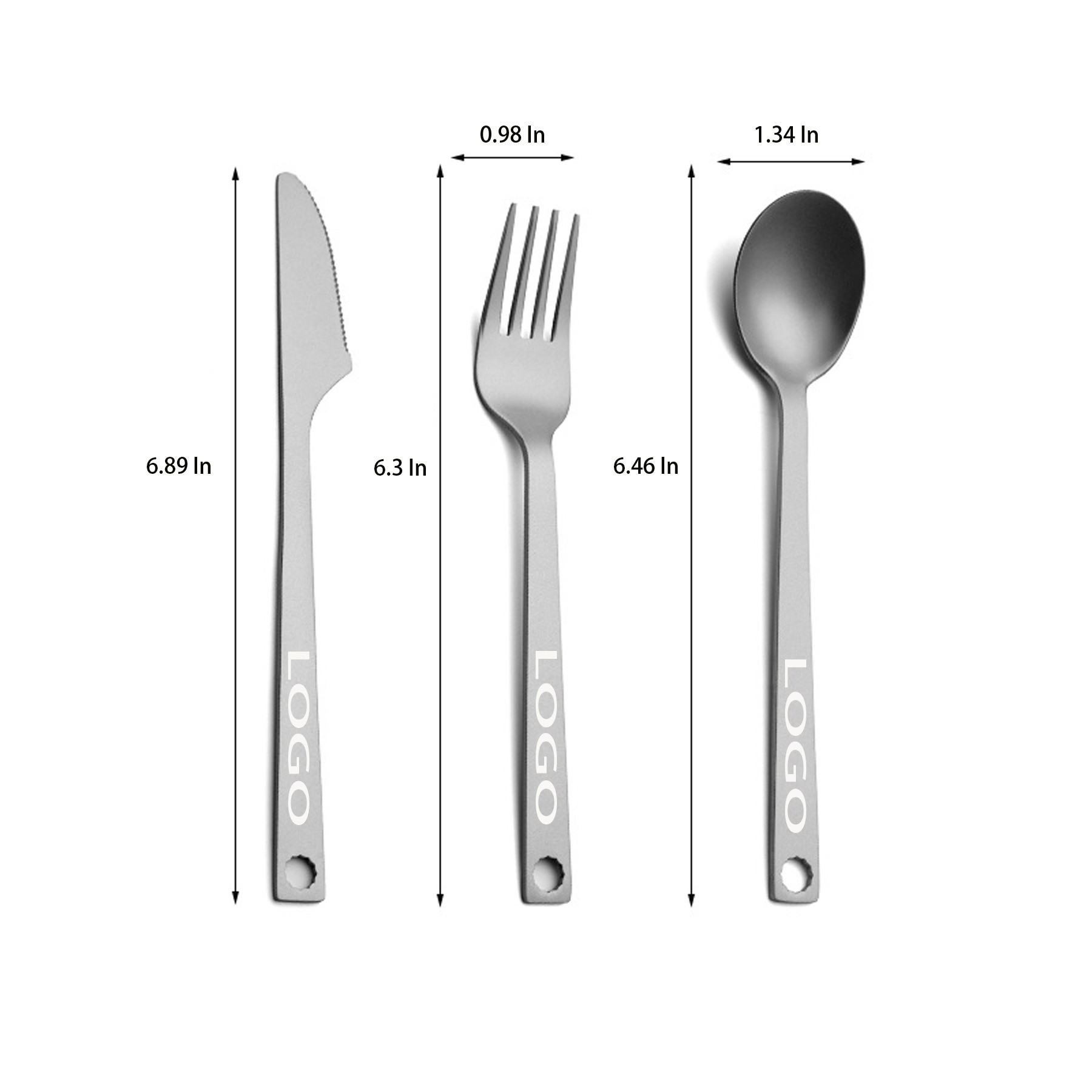 Premium Titanium Home Tableware Set