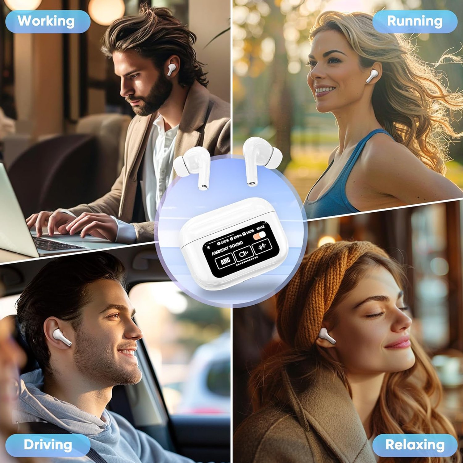 Headset with Touch Screen Display 3
