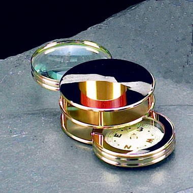 MAGNIFIER AND COMPASS 1