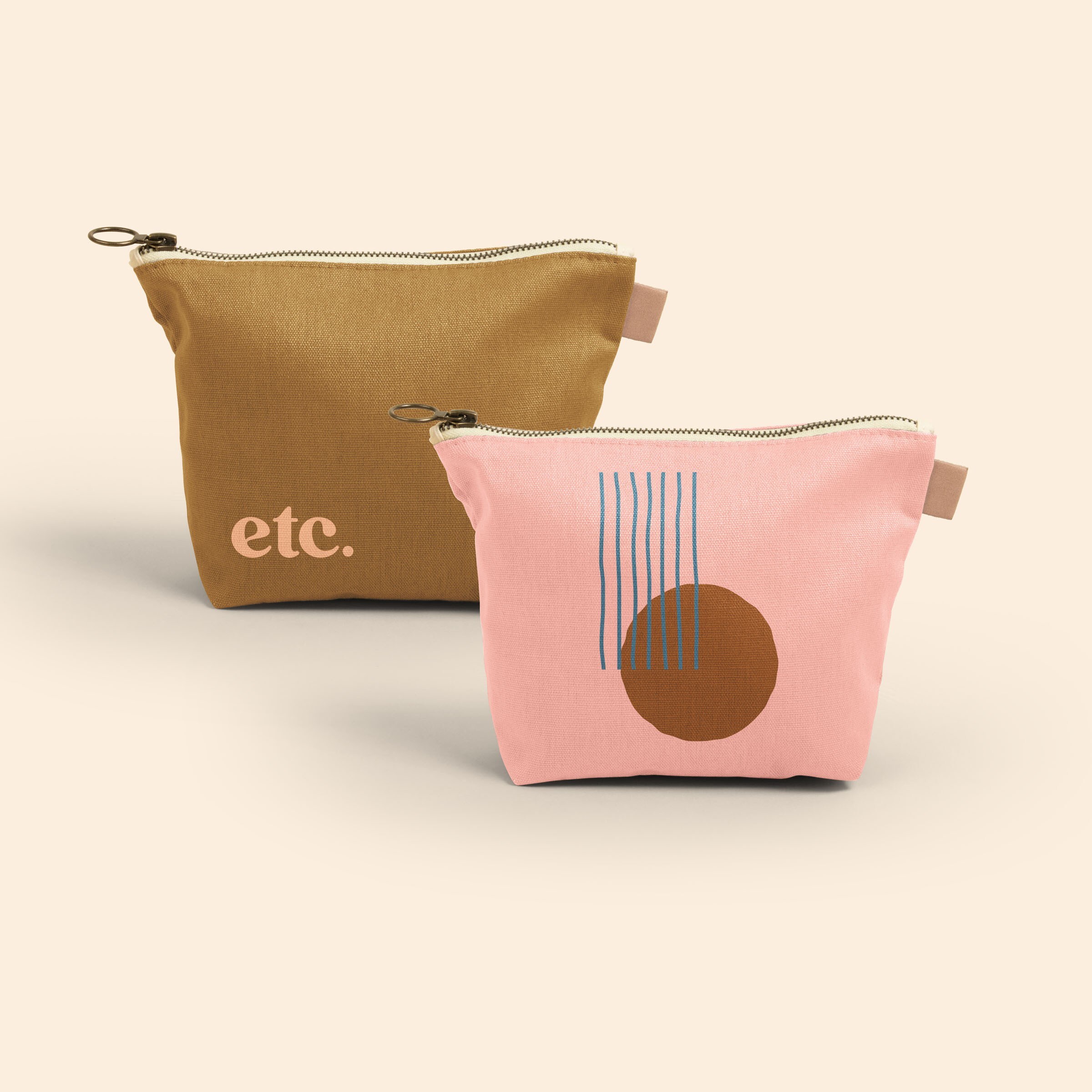 TWEEDLE DEE - COLORED CANVAS WITH LEATHER TAB