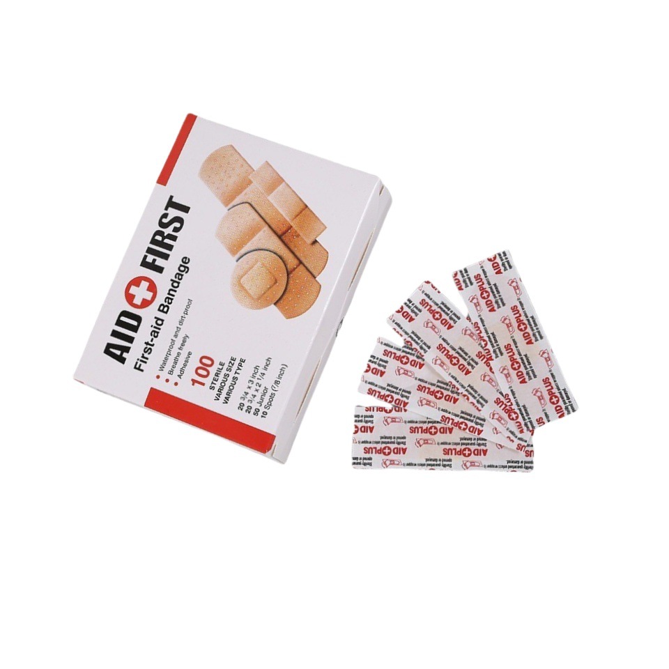 100 pack Aid Adhesive Bandage 4