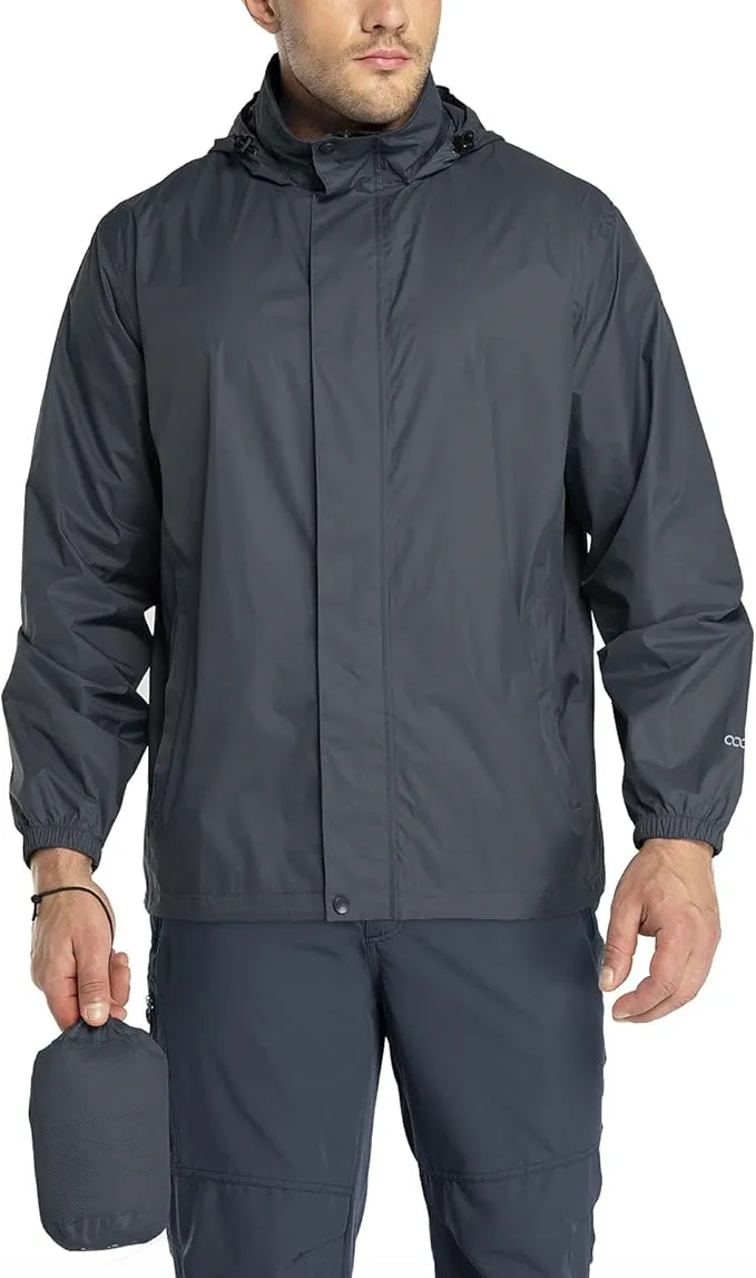 Men's Lightweight Waterproof Raincoat 5