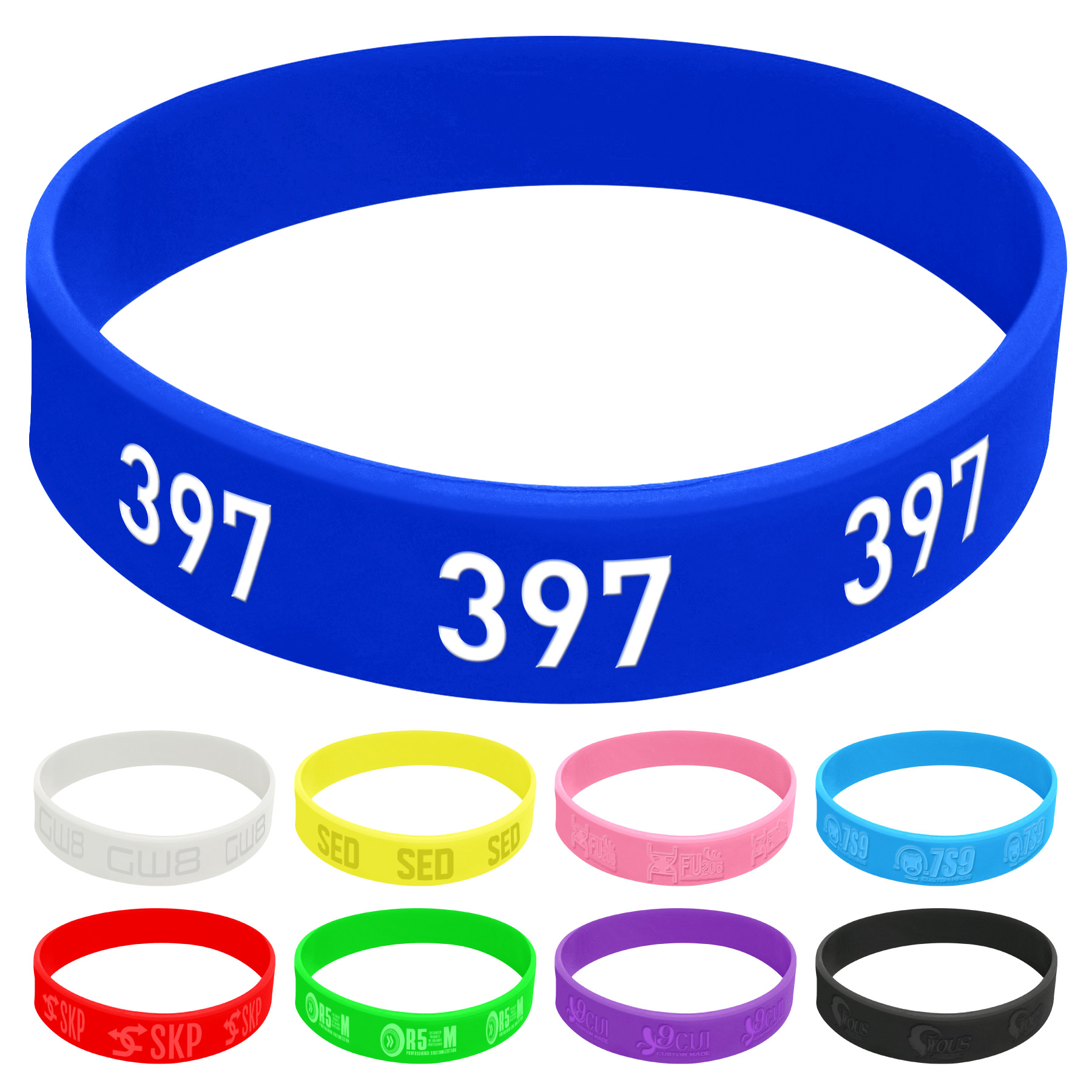 Glow-In-Dark Silicone Bracelet 11
