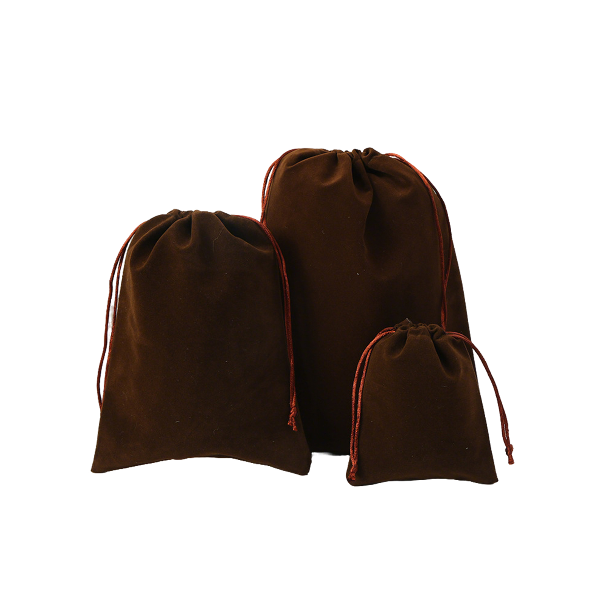Flocked Drawstring Jewelry Storage Bag 10