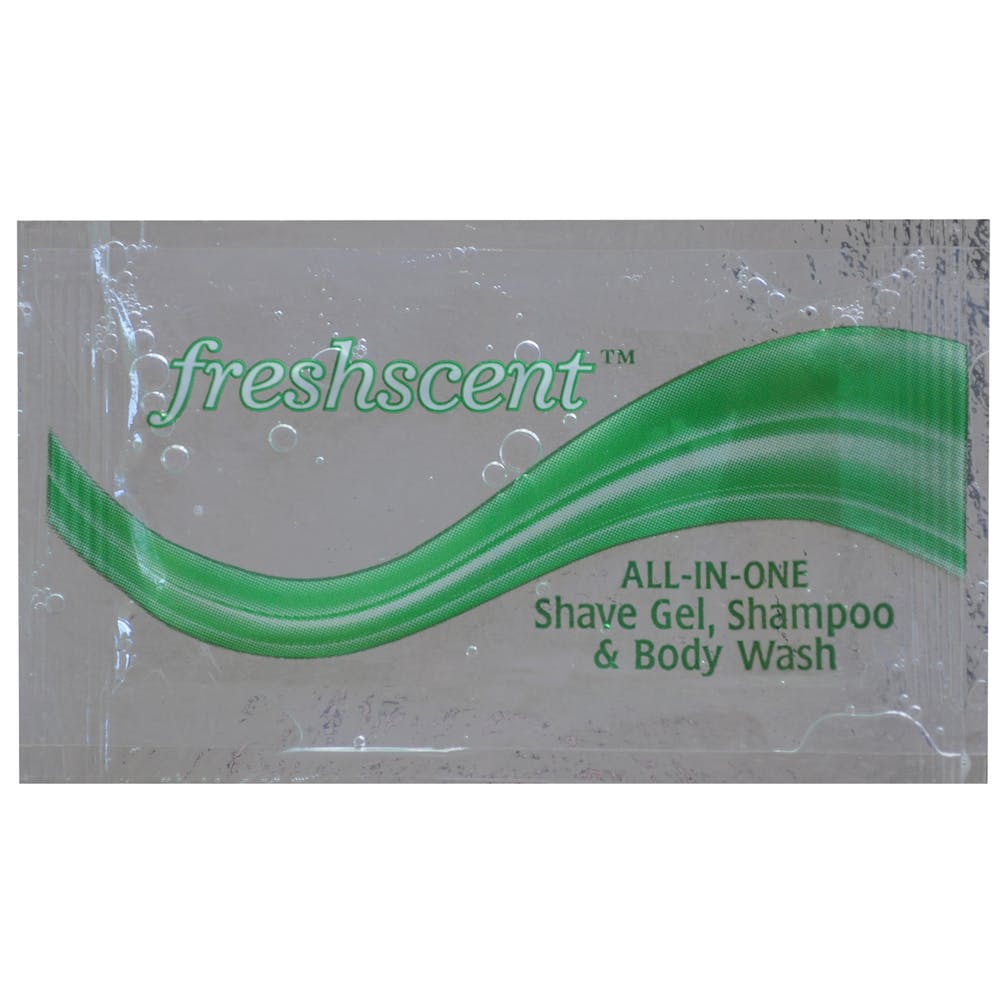 3-in-1 Shampoo Shave Gel Body Wash - 0.33 oz 1